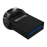 SanDisk Ultra Fit USB 3.1 Flash Drive Up to 130 MB/s Read - Black, 256GB