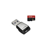 SanDisk Extreme PRO 64 GB up to 275MB/s UHS-II Class 10 U3 microSDXC Memory Card with USB 3.0 Reader