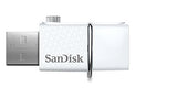 SanDisk Ultra 32GB USB Dual Drive USB 3.0 Up to 150MB/s Read - White