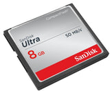 SanDisk Ultra Compact Flash 8 GB UDMA7 Memory Card up to 50 MB/s