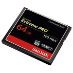 SanDisk Extreme Pro 64 GB 160 MB/s CompactFlash Memory Card - Black/Gold/Red