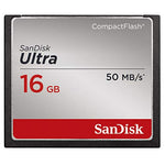 SanDisk Ultra Compact Flash 16 GB UDMA7 Memory Card up to 50 MB/s