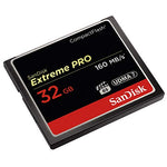 SanDisk Extreme Pro 32 GB 160 MB/s Compact Flash Memory Card - Black/Gold/Red