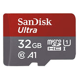 SanDisk Ultra 32GB microSDHC Memory Card + SD Adapter with A1 App Performance up to 98MB/s, Class 10, U1