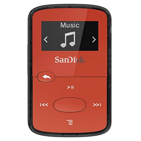 SanDisk Clip Jam 8 GB MP3 Player - Red