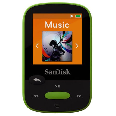 SanDisk Clip Sport 8 GB MP3 Player - Lime