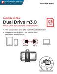 SanDisk Ultra 128GB Dual USB Flash Drive USB M3.0 up to 150 MB/s