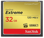 SanDisk Extreme 32 GB UDMA7 CompactFlash Card - Black/Gold