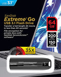 SanDisk Extreme Go USB 3.1 64 GB Flash Drive